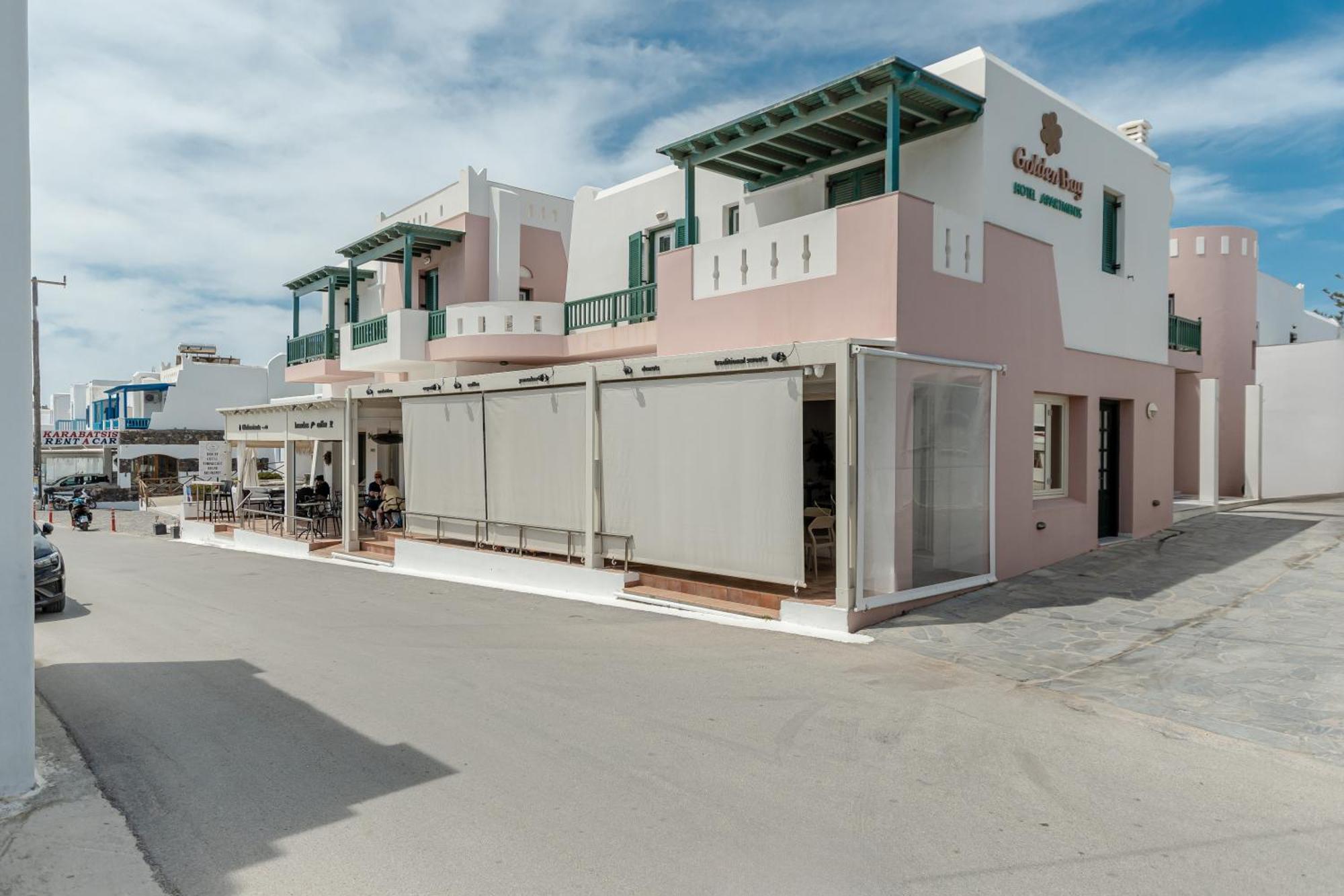 Golden Bay Aparthotel Agios Prokopios  Bagian luar foto